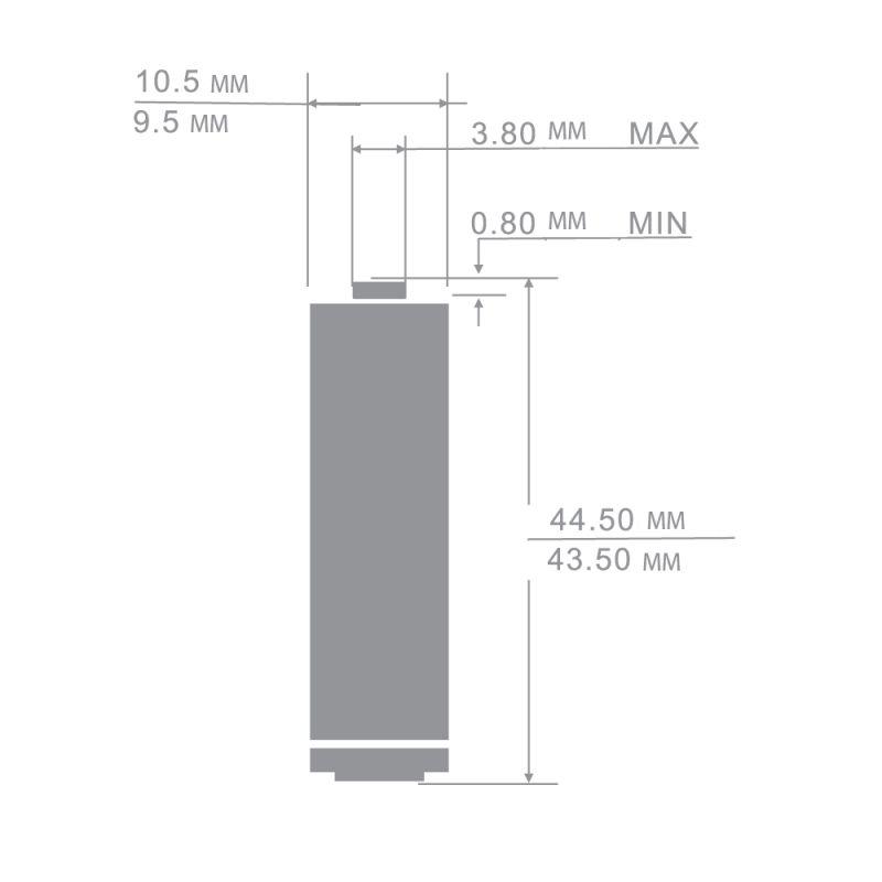 Элемент питания алкалиновый AAA/LR03 1.5В Alkaline SR4 (блист.4шт) Ergolux 14281