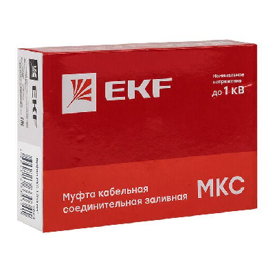 Муфта кабельная соединительная Муфта соединительная заливная МКС(Б) 1.5-6кв.мм (клеммник) PROxima EKF mks-2-k-b