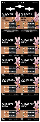 Элемент питания AA/LR6-2BL Basic 2х10 5010608 (блист.20шт) Duracell Б0051815