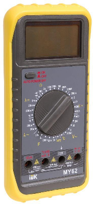 Мультиметр Мультиметр цифровой Professional MY62I IEK TMD-5S-062