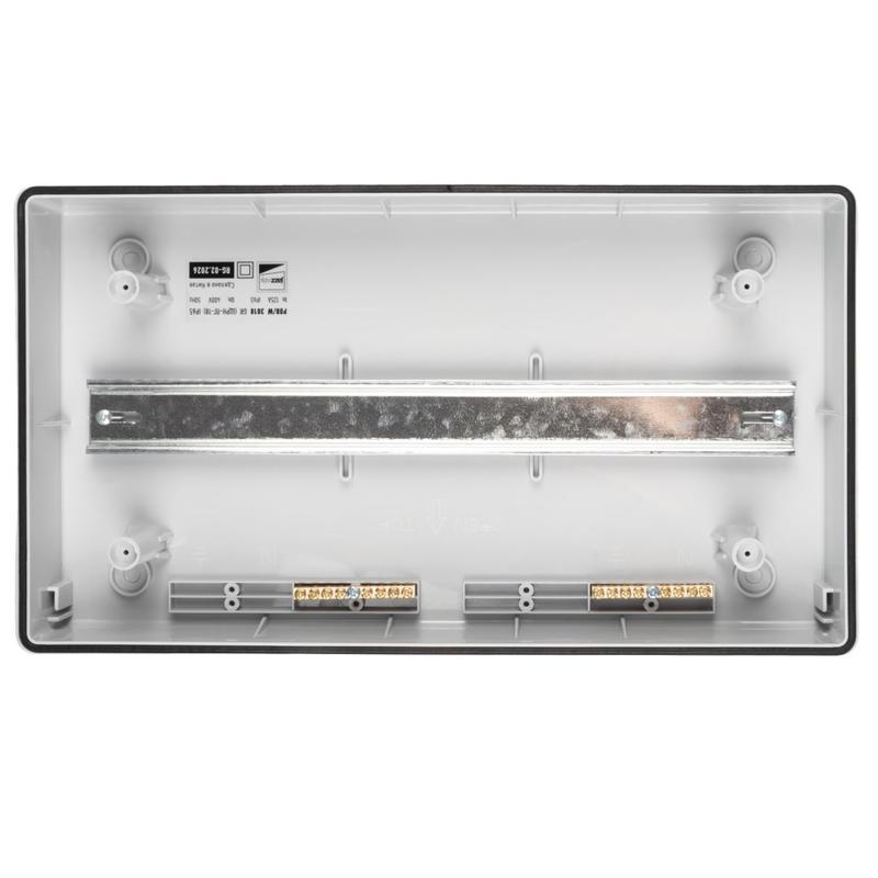 Бокс модульный накладной PDB/W 3018 GR (ЩРН-ПГ-18) IP65 пластик. Pro JazzWay 5072022