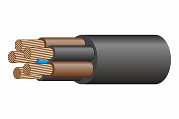 Кабель гибкий КГН  5х1.5  -0.66
