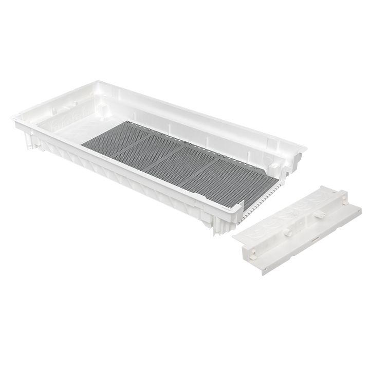 Основание слаботочного щита Nova монтаж. плата 4 габарит IP41 PROxima EKF nv-mbase-4