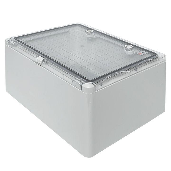 Бокс пластиковый с монтажной платой 400х300х220 IP65 прозр. дверь PROxima EKF PBT65MP004