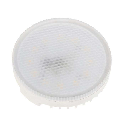 Лампа светодиодная PLED-GX53 10Вт таблетка матовая 3000К тепл. бел. GX53 800лм 230В JazzWay 1029072