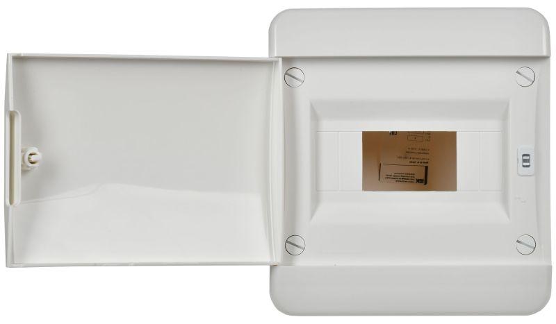 Корпус ЩРН-П-8 TEKFOR IP41 бел. дверь пластик. IEK TF5-KP13-N-08-41-K01-K01
