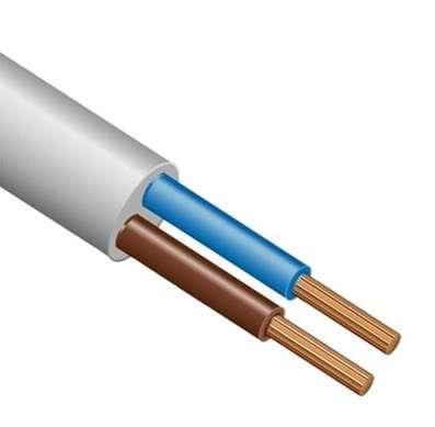 Провод ПВС 2х4 (бухта) (м) ЭЛЕКТРОКАБЕЛЬ НН 00-00007027