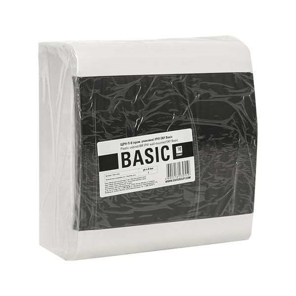 Щит распределительный ЩРН-П-8 IP41 Basic (пром. упак.) EKF pb-n-8-bas