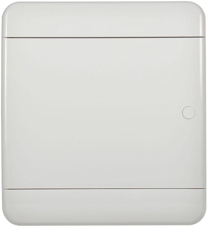 Корпус ЩРВ-П-8 TEKFOR IP41 бел. дверь пластик. IEK TF5-KP13-V-08-41-K01-K01