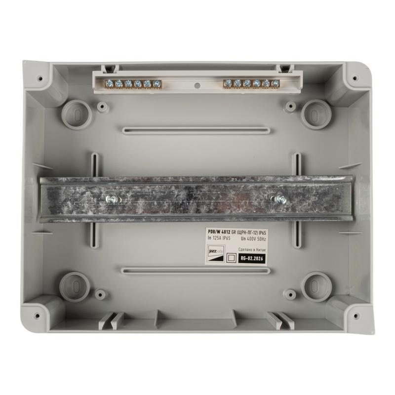 Бокс модульный накладной PDB/W 4012 GR (ЩРН-ПГ-12) IP65 пластик. Pro JazzWay 5072084