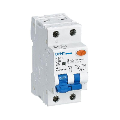 Выключатель автоматический дифференциального тока 1п+N C40А 30мА тип AC 10кА NB1L (36мм) (R) CHINT 203111