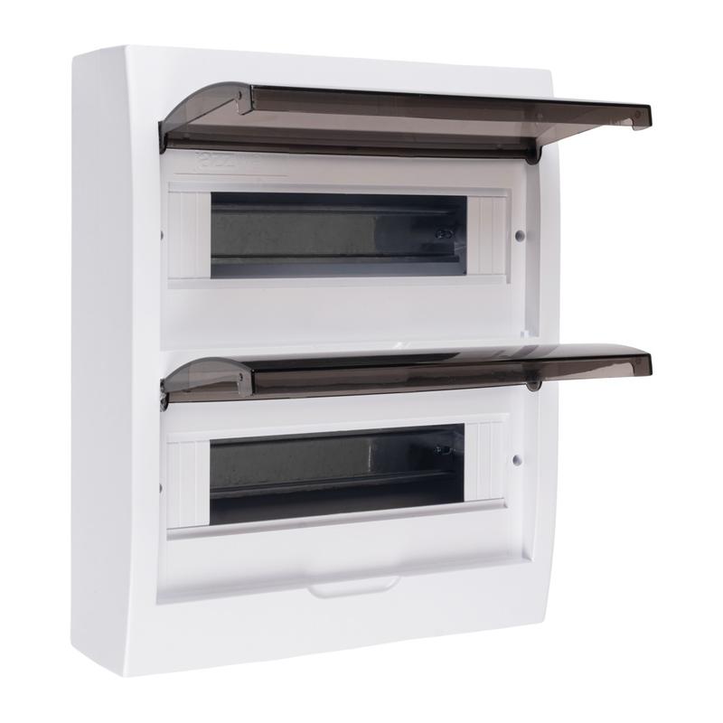 Бокс модульный накладной PDB/W 1024 WH (ЩРН-П-24) IP41 пластик. Pro JazzWay 5071698