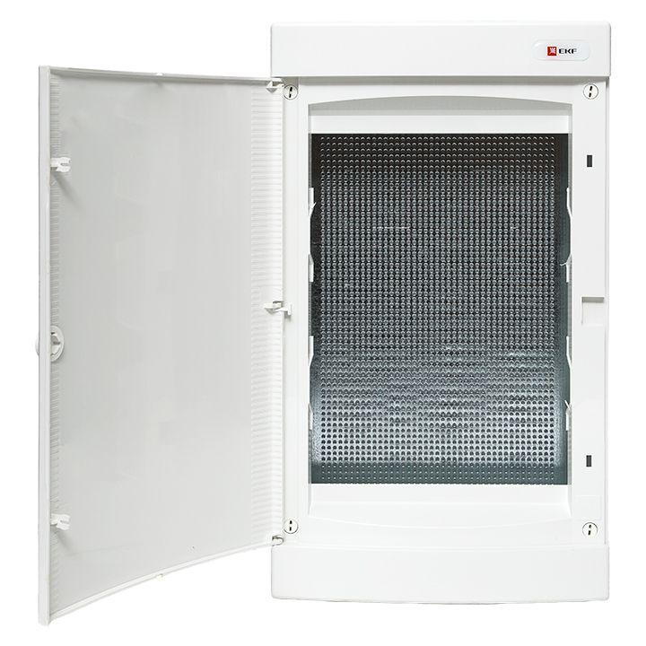 Щит слаботочный навесной Unix 3 габарит IP41 бел. дверь PROxima EKF ux-3m-nw