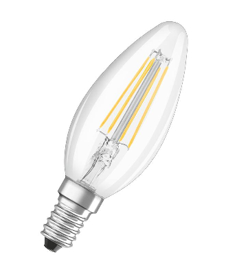 Лампа светодиодная Лампа светодиодная филаментная LS CL B60D 5W/840 FIL E14 230В OSRAM 4058075230385