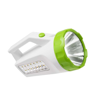 Фонарь карманный, ручной электрический Фонарь аккумуляторный LED 3Вт + 16SMD2835 3 режима аккум. 4В 1.2А.ч КОСМОС KOCAccu678Ex