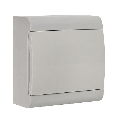 Щиток распределительный малогабаритный Щит ЩРН-П-8 "SlimBox" IP41 бел. дверца PROxima EKF sb-n-8w