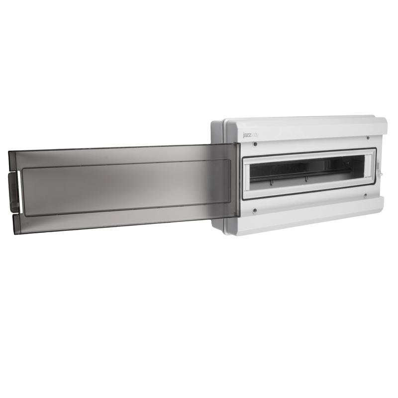 Бокс модульный накладной PDB/W 3018 GR (ЩРН-ПГ-18) IP65 пластик. Pro JazzWay 5072022
