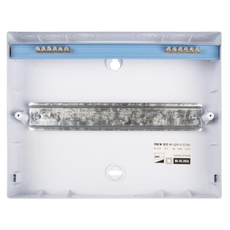 Бокс модульный накладной PDB/W 1012 WH (ЩРН-П-12) IP41 пластик. Pro JazzWay 5071674