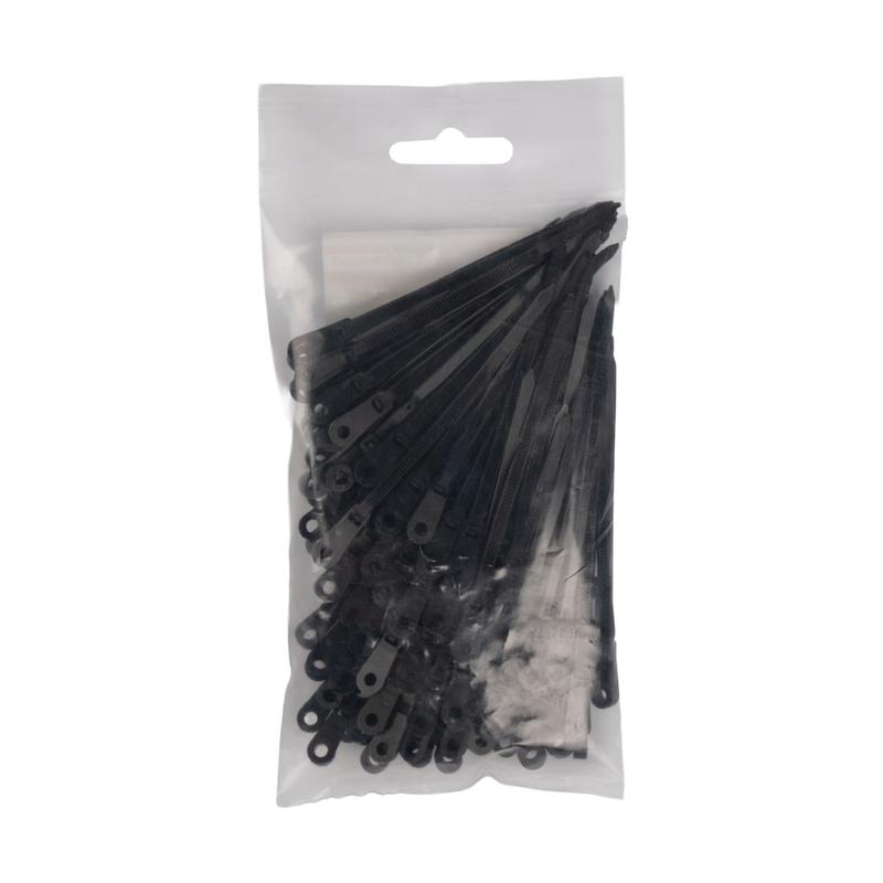 Хомут кабельный PCT-S 3.6х100-100BL 3.6х100 PA6.6 черн.(уп.100шт) JazzWay 5055582