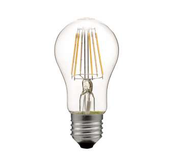 Лампа светодиодная филаментная СДФ-6-1 A50 грушевидная 4000К нейтр. бел. E27 Лисма 3900211 / 3900203