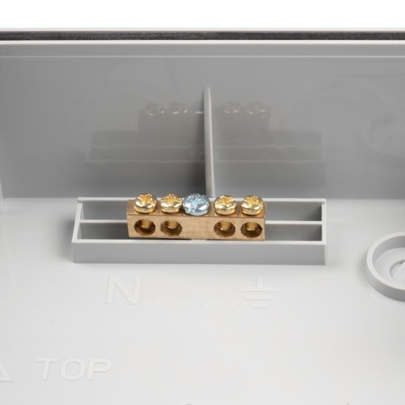 Бокс модульный накладной PDB/W 3012 GR (ЩРН-ПГ-12) IP65 пластик. Pro JazzWay 5072008