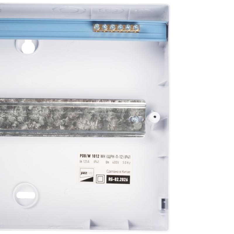 Бокс модульный накладной PDB/W 1012 WH (ЩРН-П-12) IP41 пластик. Pro JazzWay 5071674