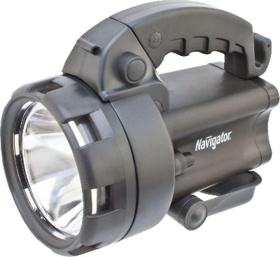 Прожектор переносной Фонарь-прожектор аккумуляторный 94 963 NPT-SP09-ACCU 1CREE 3Вт + 4LED аккум. 4В 4А.ч. NAVIGATOR 94963