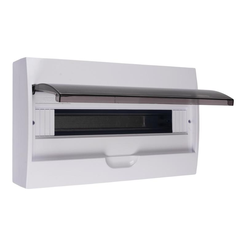 Бокс модульный накладной PDB/W 1018 WH (ЩРН-П-18) IP41 пластик. Pro JazzWay 5071681