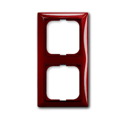 Рамка декоративная для электроустановочных устройств Рамка 2-м Basic 55 foyer-red ABB 2CKA001725A1517