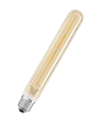 Лампа светодиодная филаментная 1906LED CL F40 4W/824 FIL GD FS1 E27 230В OSRAM 4058075808188