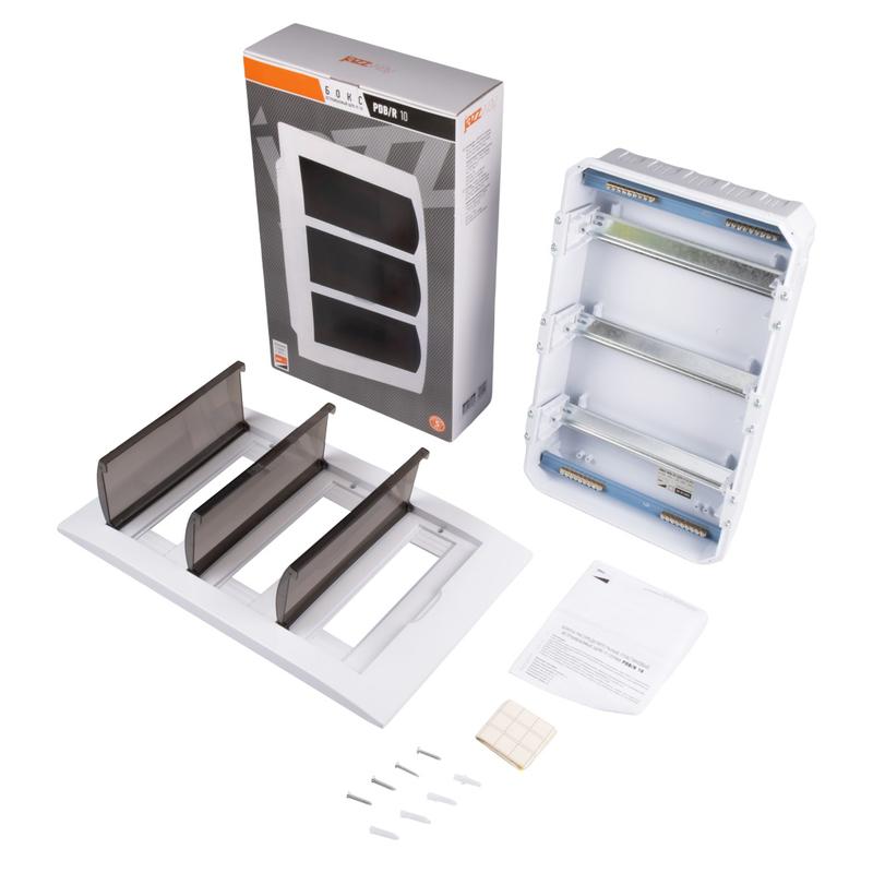 Бокс модульный встраив. PDB/R 1036 WH (ЩРВ-П-36) IP41 пластик. Pro JazzWay 5071780