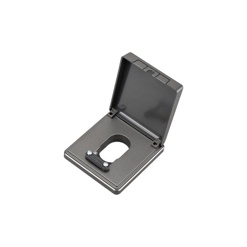 Вывод кабеля ROUND титан Kranz KR-78-0736-2