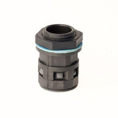 Муфта трубы для электропроводки Комплект монтажный муфта труба-коробка DN 29мм М40х1.5 полиамид черн. DKC PACM29M40N