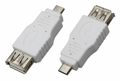 Адаптер для системы связи Переходник гнездо USB-A (Female)-штекер microUSB (Male) Rexant 18-1173