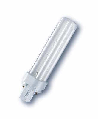 Лампа люминесцентная компакт. DULUX D/E 13W/827 G24q-1 OSRAM 4050300012131