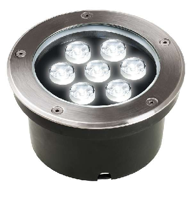 Светильник светодиодный для ландшафтного и архитектурного освещения PGR R130 7Вт 4000К Chrome грунт. IP65 Jazzway 5006607A