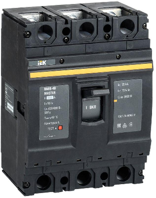 Выключатель автоматический 3п 800А 35кА ВА88-40 MASTER IEK SVA50-3-0800-02