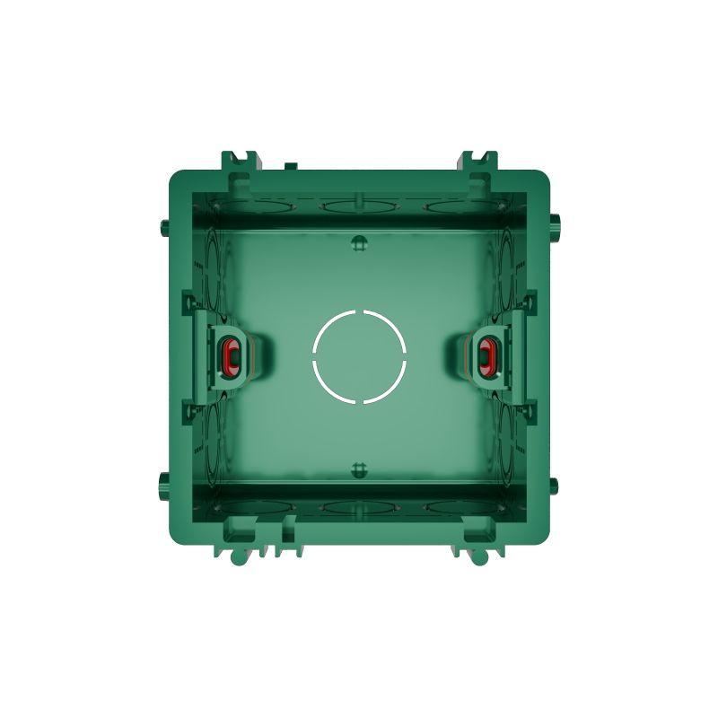 Коробка монтажная Systeme Infinity 87х87 для кладки или бетона зел. SE FSE350000