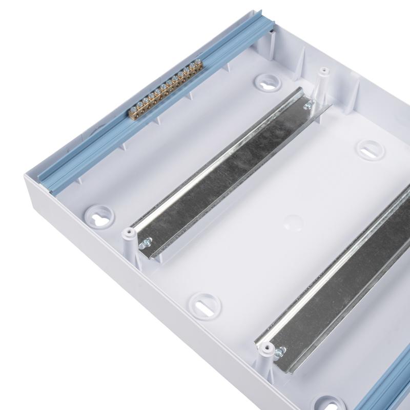 Бокс модульный накладной PDB/W 1024 WH (ЩРН-П-24) IP41 пластик. Pro JazzWay 5071698