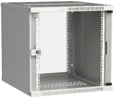 Сетевой ящик Шкаф LINEA WE 12U 600х450мм стекл. дверь сер. ITK LWE3-12U64-GF