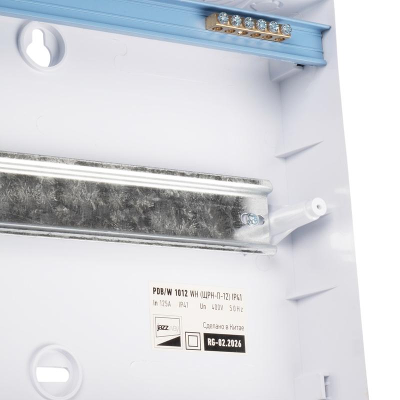 Бокс модульный накладной PDB/W 1012 WH (ЩРН-П-12) IP41 пластик. Pro JazzWay 5071674