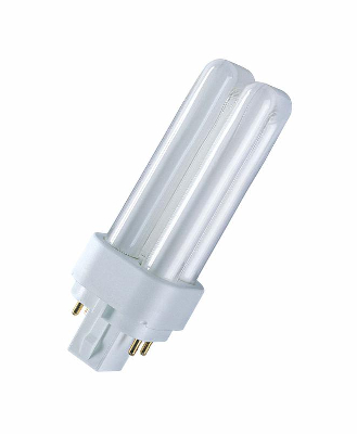 Лампа люминесцентная компакт. DULUX D 18W/827 G24d-2 OSRAM 4050300011462