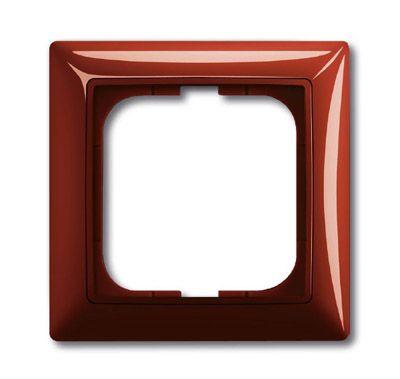 Рамка декоративная для электроустановочных устройств Рамка 1-м Basic 55 foyer-red ABB 2CKA001725A1516