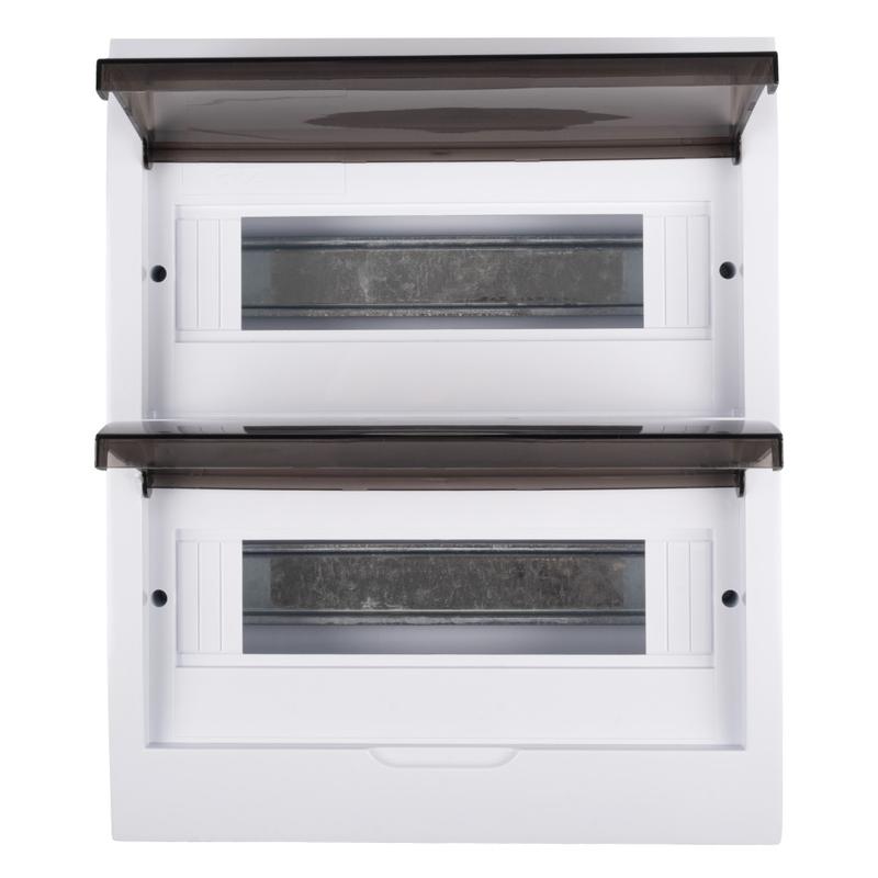 Бокс модульный накладной PDB/W 1024 WH (ЩРН-П-24) IP41 пластик. Pro JazzWay 5071698