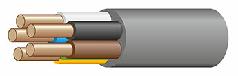 Кабель силовой NUM (NYM)-J   5х1.5  -0.66