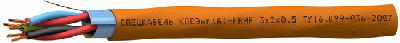 Кабель охранно-пожарной сигнализации КПСЭнг(А)-FRHF 1х2х1.5  (Спецкабель)