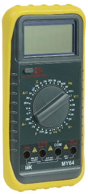 Мультиметр Мультиметр цифровой Professional MY64 IEK TMD-5S-064