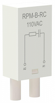 Модуль защиты для реле RC-цепь 110В AC ONI RPM-B-RC-AC110V