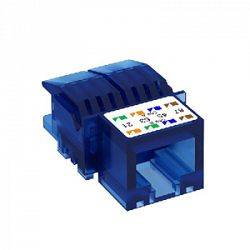 Разъем модульный Модуль с суппорт. кат. 6 разъем RJ45 ASM-C6 OBO 6117341