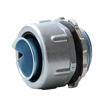 Муфта трубы для электропроводки Муфта вводная для металлорукава с наружн. резьбой МВн-20/22 Ruvinil